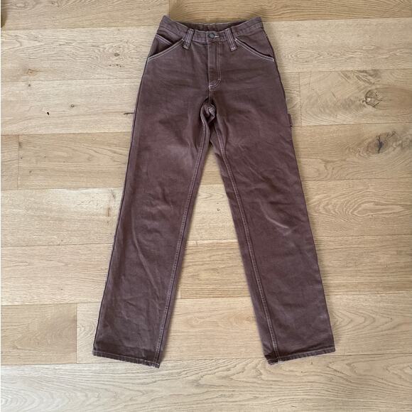 J Galt Carpenter Pants Size S Brown - Picture 1 of 4